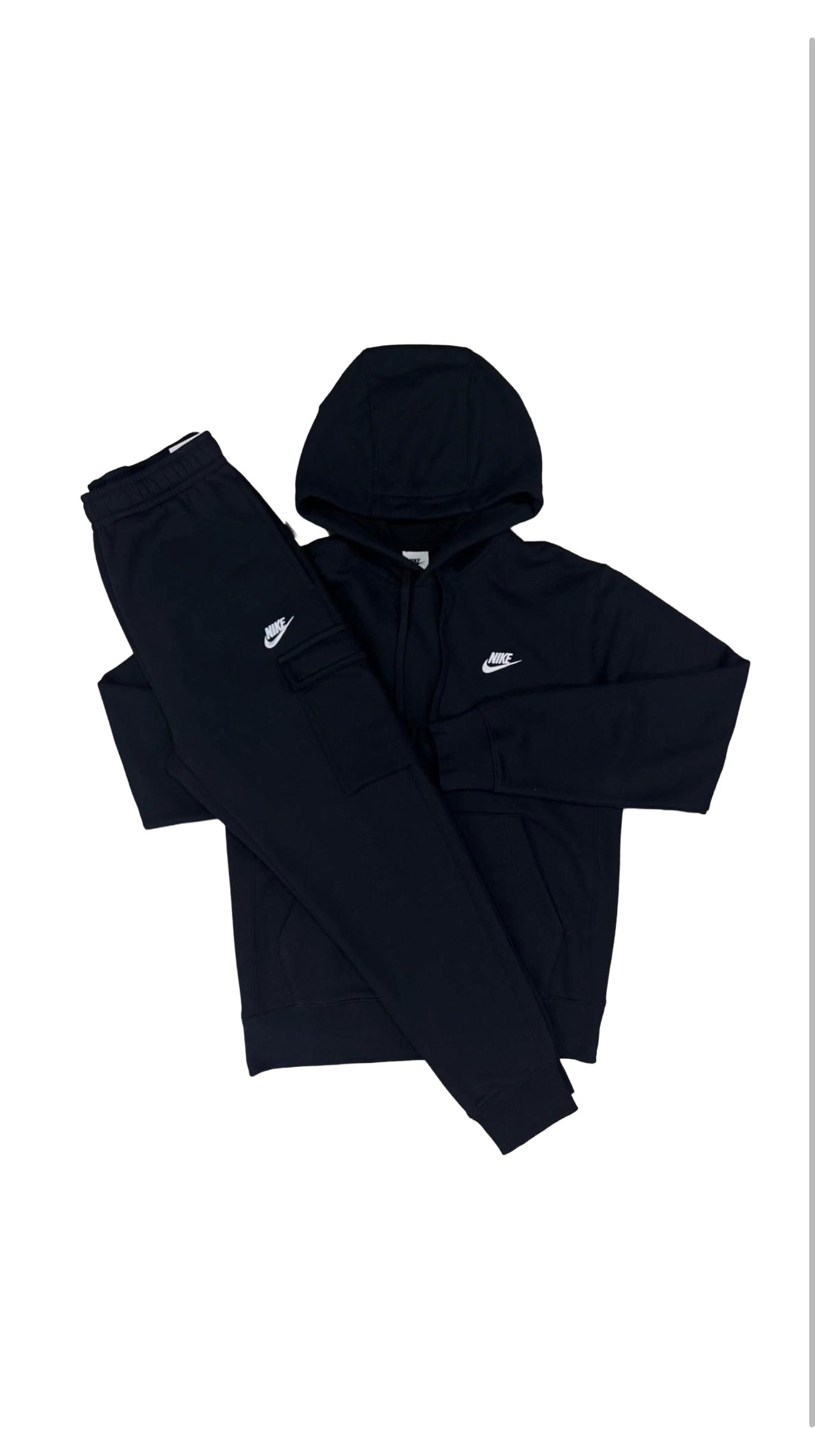 Nike Club Tracksuit - Black