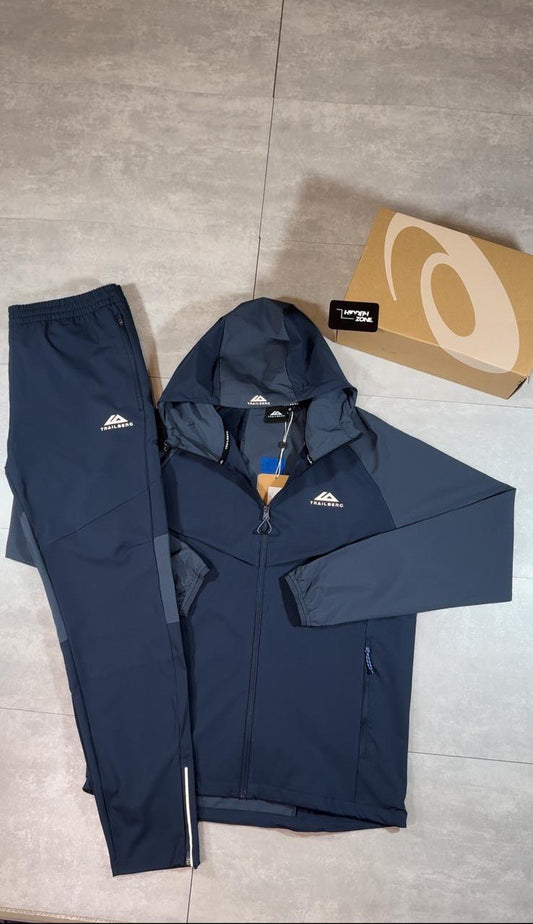 Trailberg Tracksuit - Navy 2 Tone