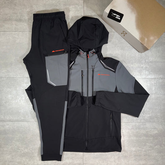 Monterrain Tracksuit - Orange/Black