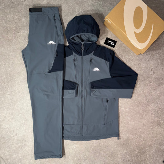 Trailberg Faltenjura 2.0 Tracksuit - Storm Grey / Deep Ocean