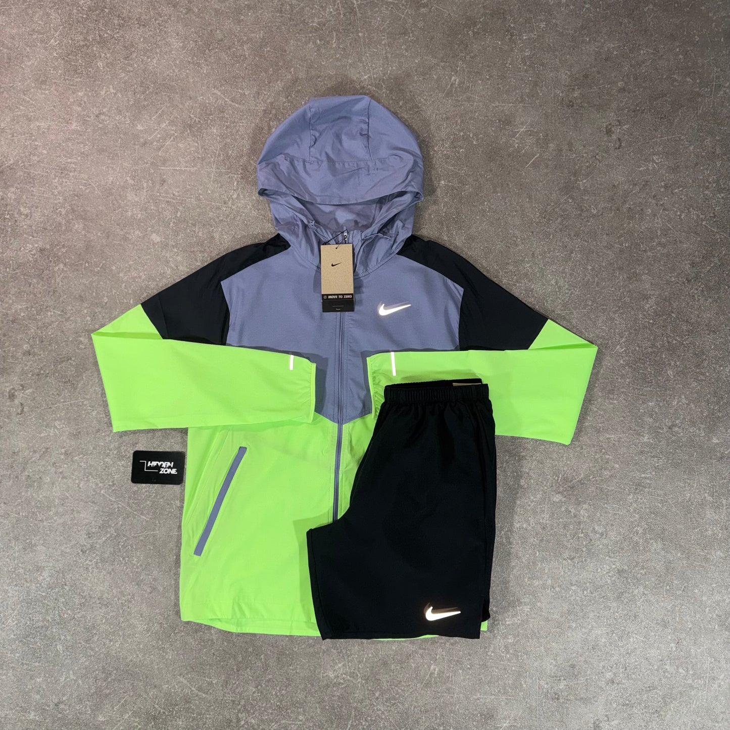 Nike Twin Set - Neon/Grey/Black