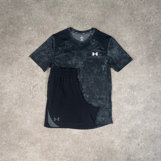 Under Armour AOP Twin Set - Black