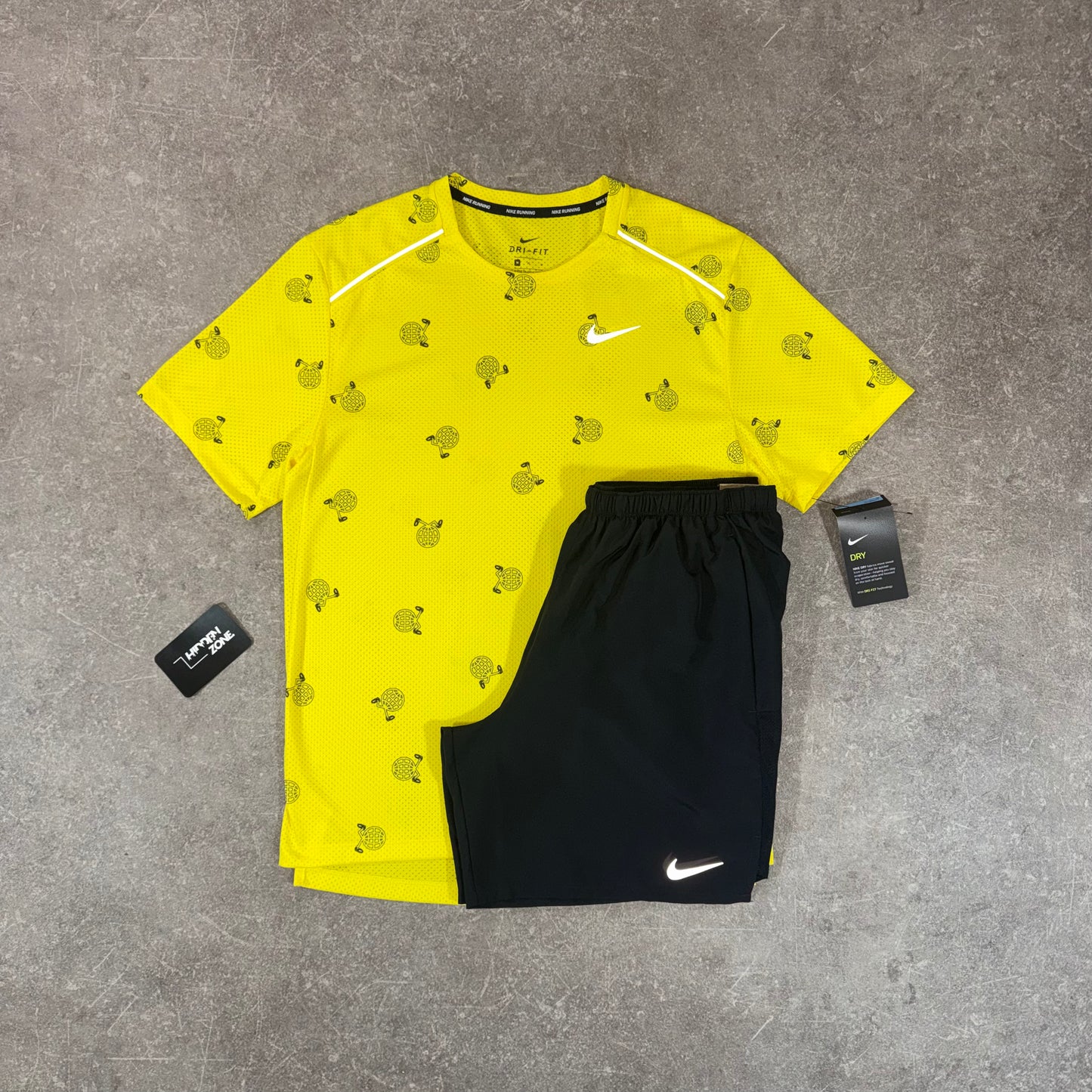 Nike Globe Runner Miler Set - Yellow