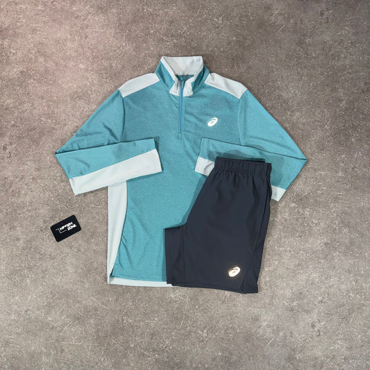 ASICS 1/2 Twin Set - Still Water
