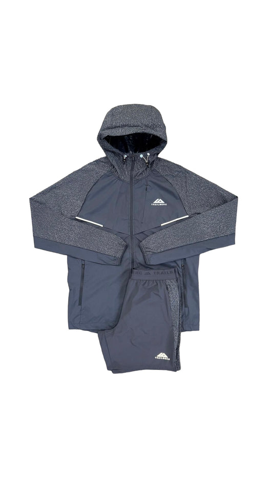 Trailberg - Reflective Windbreaker/Short Set